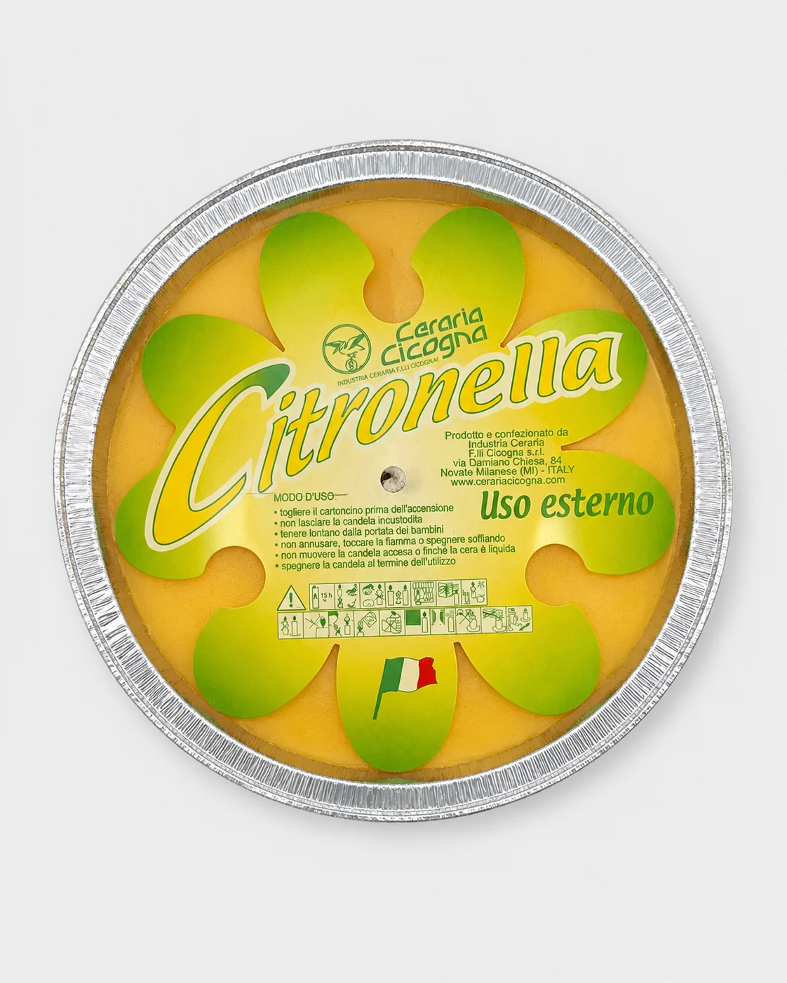Citronella in Alluminio — singola
