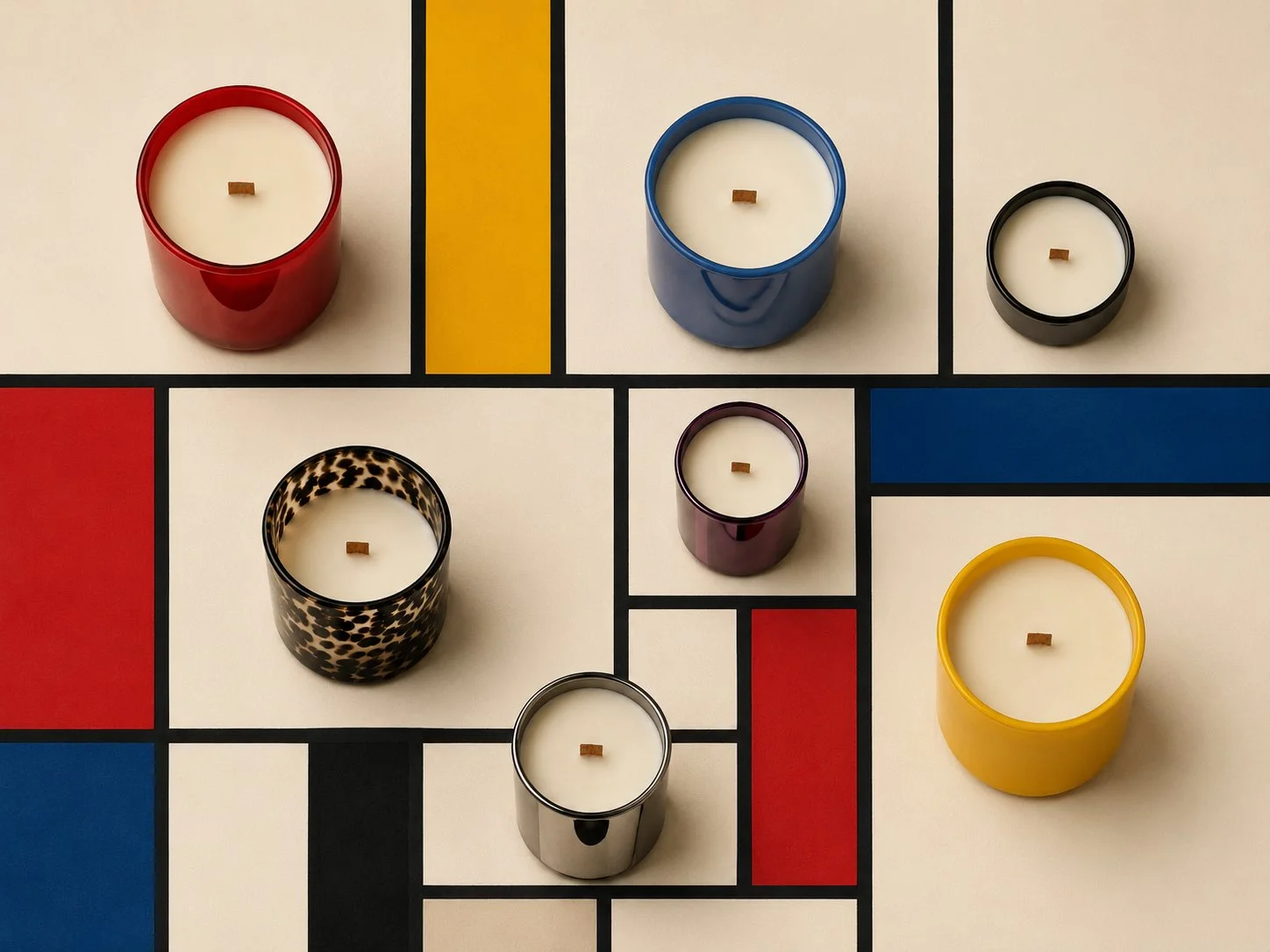 Composizione di candele · geometrie